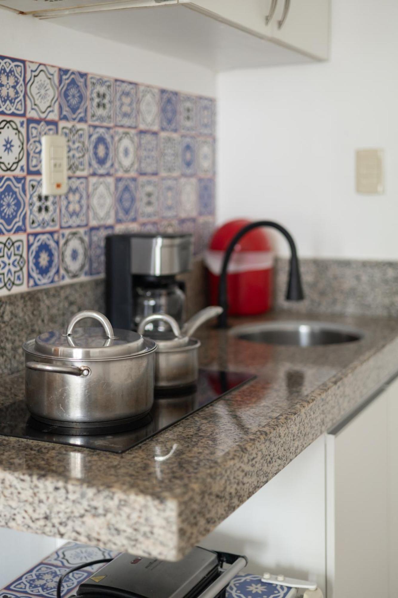 Vista Mar E Lagoa - Cozinha E Frigobar - Apartamento Flat Proximo A Praia Сан-Луис Экстерьер фото